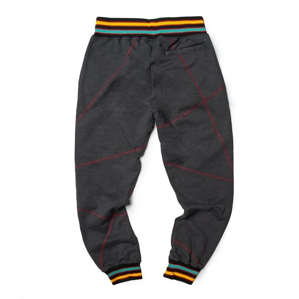 AACA Vintage 90s Sweatpants Old School Hip Hop Joggers Retro Streetwear - Picture 2 of 7